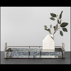 Galvanized Metal Tray Hearth & Hand with Magnolia
